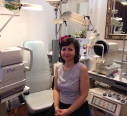 چشم پزشک دکتر مریم برهان در فرانسه